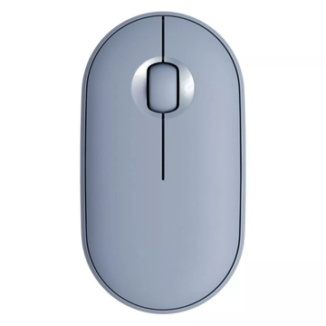 Slim Silent Pebble-Shaped Dual-Mode Wireless Optical Mouse