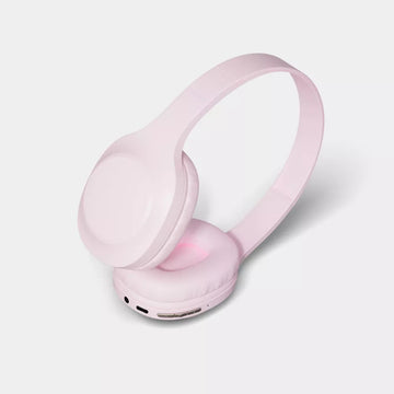 Lightweight Bluetooth 5.4 On-Ear Headphones with Wired Audio Support