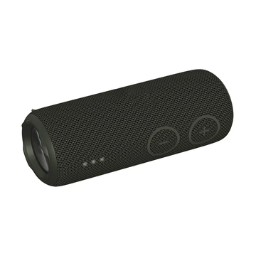 Waterproof Cylindrical Bluetooth Portable Speaker with Stereo Link Function