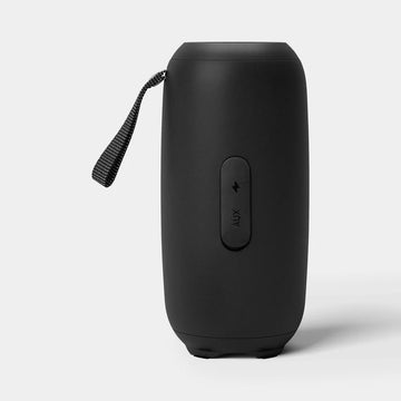 RGB Light IPX4 Waterproof Portable Bluetooth Speaker with Lanyard